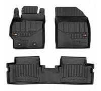 Tapis de sol et de porte en caoutchouc pour Toyota Auris 1 2006-2013 3D TROUGH