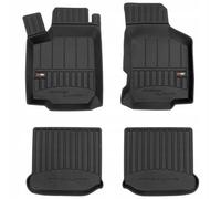 Tapis de sol et de porte en caoutchouc Skoda Octavia 1 1996-2010 3D TROUGH