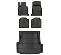 Tapis de sol et tapis de coffre 3D SET BMW 3 F34 GT 2013-2021