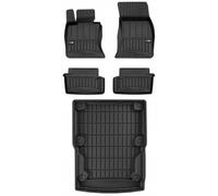 Tapis de sol et tapis de coffre 3D SET BMW 4 F33 carbrio 2013-2020