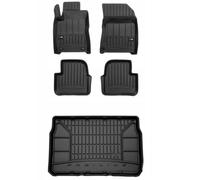 Tapis de sol et tapis de coffre 3D SET Citroën C3 III hayon 2016-2024