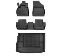 Tapis de sol et tapis de coffre 3D SET Citroën HYBRID DS 5 Berline 2011-2018
