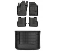 Tapis de sol et tapis de coffre 3D SET Fiat 500X à partir de 2014