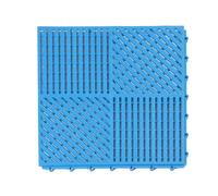 Tapis de Sol Fitness - Mousse 12x12in | Dalles de Sol Emboîtables Antidérapantes avec Drainage | Tapis d'exercice pour Maison Salle de Bain Cuisine Balcon Garage