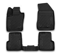 Tapis de Sol Fm25003 Ad Tuning - en Caoutchouc - sur Mesure - 5 pièces- Noir