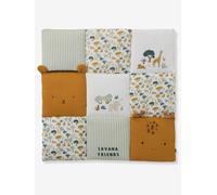 Tapis de sol / fond de parc patchwork SAVANA multicolore 100X100