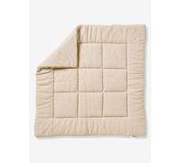 Tapis de sol / Fond de parc uni gaze et percale de coton vanille 75X100