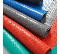 Tapis De Sol for Garage, Protection for Chaise À roulettes, Revêtement en PVC for Rouleau, Durable, Antidérapant, for, Entrepôt, Salles Sport, Bateaux(Black,1.5x6m/4.9x19.6ft)