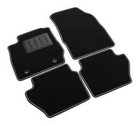 Tapis De Sol Il Tappeto Auto Lot de 4 Tapis de Voiture Ford Fiesta Mk7 de 2008 à 2011, Noirs, Antidérapants, Sprint01301