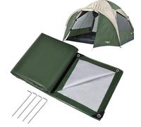 Tapis de sol imperméable et épaissi pour camping, randonnée, plage ou aventures en plein air | Feuille de terre portable pliable pour empreinte de la chaussée, roulement