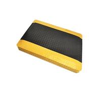 Tapis de Sol Industriel Anti-Fatigue for rampes de seuil, Tapis de Cuisine for Debout, Tapis de sécurité Robuste avec Bordure en Plaque de Diamant Commerciale(30x140cm/11.8x55.1in)