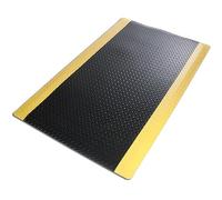 Tapis De Sol Industriel Antifatigue, Tapis De Sol Soudé, Antidérapant Et Statique, Coussinet De Pied Épais De 0,8 Po, Marchepied Confortable pour Atelier À Domicile (Noir) (60 X 80 X 2 Cm/24 X 31 X