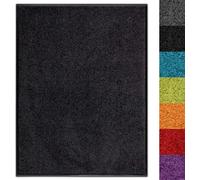 Tapis de sol intérieur & extérieur Use&Wash antidérapant & lavable noir 40x60 cm