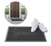 Tapis de sol KADAX, rectangulaire, 75 x 45 cm, anthracite