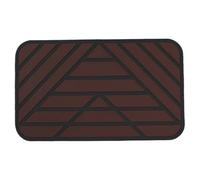 Tapis de sol, kit de pédale de voiture, tapis de sol, tapis de sol en PVC, kit de pédale de sol de voiture et solution de réparation avec matériau en PVC pour pédales et protection du talon