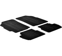 Tapis de sol Lampa en caoutchouc sur mesure compatibles avec Chevrolet Spark (02/10>09/15)