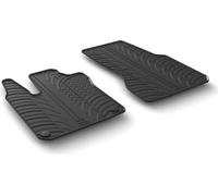 Tapis de sol Lampa en caoutchouc sur mesure compatibles avec Smart Fortwo (11/14>) - Smart Fortwo Cabrio (03/16>)