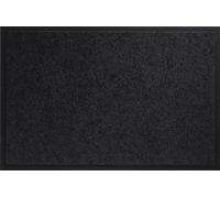 Tapis d´entrée TWISTER - Noir - 90x150 cm - Support vinyl antidérapant