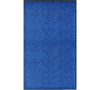 Tapis de sol lavable bleu 90x150 cm