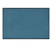 Tapis de sol lavable bleu acier gris-bleu wash+dry Original - tailles au choix, taille:50 cm x 75 cm