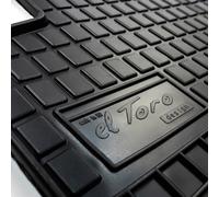 FROGUM Tapis de sol El Toro 402546 Volvo V60 II Noir 4 pièces