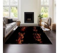Tapis De Sol Moderne Five Nights at Freddy's Sister Locati, pour Salon, Chambre d'enfant, Garçon, Poils Courts, Lavable, Antidérapant, Tapis De Jeu, Tapis De Voiture (45x120cm,Nuits 02)