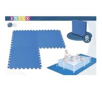 Tapis de sol modulable carré INTEX 29081 pour piscine hors-sol 50 x 50 cm