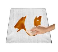 Tapis de Sol Mousse Alu 200x200 cm Grand Tapis Isolant