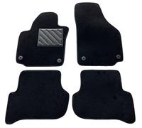 Tapis de sol MTC Automotive pour SKODA Yeti à partir de 2009 - Anche Restyling, sur mesure, antidérapant, talonnette renforcée en caoutchouc