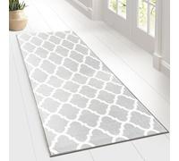 Tapis de sol Navan - Tapis à élingues fines avec motif - Pour cuisine, couloir et salon - Poils faciles d'entretien (80 x 200 cm)
