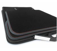 kh Teile E30 M Edition Tapis de sol double couture Rouge/bleu, Tapis Voiture