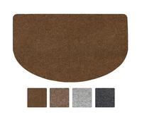 Tapis de sol - Paillasson - Nervuré - Marron clair - 45 x 75 cm