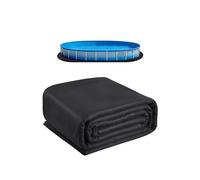 Tapis de Sol Piscine 460x917cm Piscines Géotextile Extra-épais Eviter Perforations