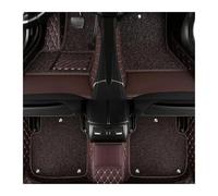 Tapis de Sol pour A5 F53 Berline Deux Portes 2017 2018 2019 2020 2021 2022 2023 2024 Tapis Sol Voiture Tapis en Cuir(Café)