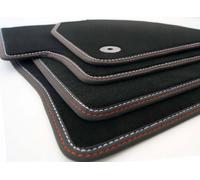 Tapis de sol pour Audi A4 S4 RS4 (B9) et A5 Sportback, double couture décorative en velours, ensemble de 4 tapis, qualité originale