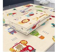 Tapis de sol pour bébé 180x100x0.6CM, Extra Large, pliable, en mousse, coussin rampant, tapis de gymnastique