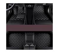Tapis de Sol pour BMW M4 F83 Cabriolet 2014-2018 2019 Tapis Sol Voiture en Cuir Artificiel(Noir)