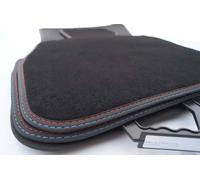 Tapis de sol pour BMW Série 4 Coupé G22 Cabriolet G23 M4 velours double coutu...