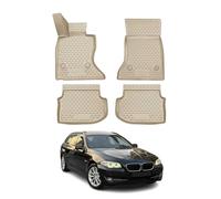 Tapis De Sol Pour Bmw Serie 5 F11 2010-2013 Tpe Beige