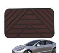 Tapis de sol pour camion de voiture - Protection de pédale de pied en PVC - Patch de coussinet de talon pour tapis de sol | Plaque de repos antidérapante avec outil de couture