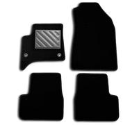 Tapis de Sol pour Citroen C3 IV Hybrid e-DSC6 à partir de 2024 - sur Mesure, antidérapant, Talonnette en Caoutchouc renforcé, Boutons de Fixation