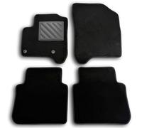 Tapis de Sol pour Citroen C3 Picasso de 2008 à 2017, sur Mesure, Talonnette en Caoutchouc renforcé et Boutons de Fixation