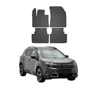 Tapis de Sol pour Citroen C5 Aircross 2017-2025 Caoutchouc Noir