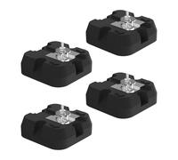 Tapis de sol pour climatiseur, ensemble de tapis de base robuste, support anti-vibrations absorbant les chocs, support durable sans conduit pour installation au rez-de-chaussée extérieur et stabilité