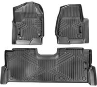 Tapis de sol pour Ford F-250/F-350/F-450 2017-2022 - 3 pièces - Tapis TPE tous temps - Adapté et antidérapant