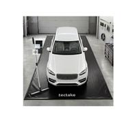 Tapis de sol - TECTAKE - Tapis pour garage antidérapant et étanche, extracteur télescopique, 6,1 x 2,6 m - Noir