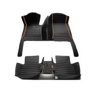 Tapis de Sol pour Geometry EX3 pour Kung Fu Cow 2021 Tapis Sol Voiture À Couverture Complète Accessoires Intérieurs Tapis(Black Orange)