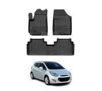 Tapis de Sol pour Hyundai ix20 2010-2019 Caoutchouc TPE Noir