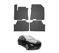 Tapis de Sol pour Hyundai Kona Electric 2018-2023 Caoutchouc Noir