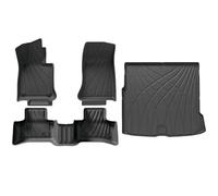 Tapis de Sol pour Mercedes pour Benz GLC X254 2023 2024 2025 TPE GLC 300 350e GLC Coupe GLC 63 Tapis Pied 3D Tapis De Sol Cargo Liner Trunk Pad LHD(TPE 4pcs)